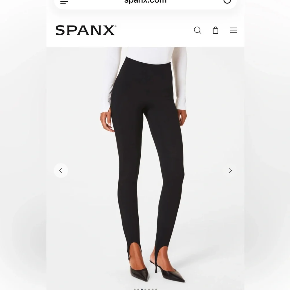 SPANX Ponte Stirrup Leggings - Picture 2 of 11